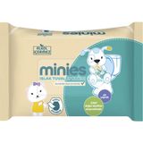 Minies 60'lı Islak Tuvalet Kağıdı Rulo Sayısı ile 3 Katlı Yumuşak ve Ekonomik Paket
