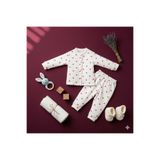 Mınıfıstann Kız Bebek Uzun Kollu Önden Çıtçıtlı ve Pijama Seti minifistan23