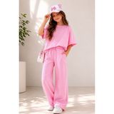 Miniğimin Cicileri Taş Işlemeli Oversize Oysho Kız Çocuk Ikili Takım - Pembe - 16 Yaş