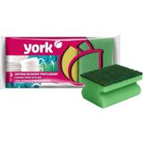 Minihome York Oluklu Bulaşık Süngeri 3 Adet 031010