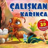 Minik Damla Çalışkan Karınca - Pop-Up 3D Hareketli Kitap