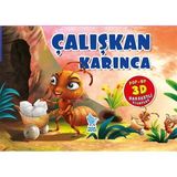 Minik Damla Çalışkan Karınca (Pop-Up 3D Hareketli Kitaplar)