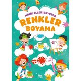Minik Eller Boyuyor – Renkler Boyama Kitabı (Örnek Li)