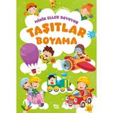 Minik Eller Boyuyor – Taşıtlar Boyama Kitabı (Örnek Li)