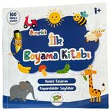 Minik Pota 0-2 Yaş İlk Boyama Kitabı – Örnekli, Ciltli, Renkli ve Koparılabilir Sayfalarla Eğlenceli Tasarım
