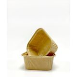 Minik Shop Muffin Kek Kapsülü Kare Kraft 50LI