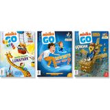 Minika Go Dergisi 3’lü Set | Şenlik Zamanı Lunapark – Internette Neler Oluyor? – Uçaklar | Eğitici Çocuk Dergisi | Koleksiyonluk