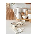 Minika Home 2'li Bardak Model Seramik Ölçü Kabı (250-500 ml)