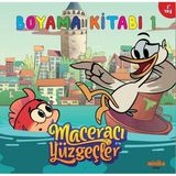 Minika Kitap Maceracı Yüzgeçler Boyama Kitabı 1