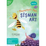 Minika Kitap Pazartesi Salı Şişman Arı - Günler - Masallı Eğitim Seti