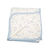 Miniklife Bebek Çift Katlı Pamuklu Penye Battaniye kundak 80x90 cm