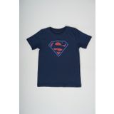 Miniko Kids ERKEK ÇOCUK LACİVERT SUPERMAN BASKILI PAMUK TİŞÖRT