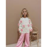 Miniko Kids Kız Çocuk Bayramlık Fiyonk Modelli Triko 2li Takım - Pembe - 9 - 10 Yaş