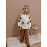 Miniko Kids KIZ ÇOCUK BAYRAMLIK FİYONK MODELLİ TRİKO 2Lİ TAKIM