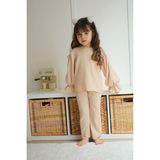 Miniko Kids Kız Çocuk Kol Modelli Ikili Takım - Bej - 4 - 5 Yaş