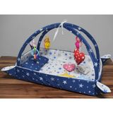 Miniks Pamuk Bebek Oyun Halısı Çocuk Alanı - 87 x 63 cm - Lacivert