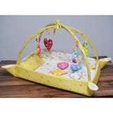 Miniks Pamuk Bebek Oyun Halısı Çocuk Alanı - 87 x 63 cm - Sarı