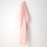 Minikut 2 Katlı Müslin Bebek Battaniyesi %100 Pamuk – 100X100 cm - Pembe - 100 x 100 cm