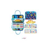 minikyol Montessori El Becerileri Çantası 20 Aktiviteli Eğitici Keçe Aktivite Kitabı İnce Motor Becerisi Geliştirici Oyuncak 2-6 Yaş