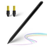 Minilabo Apple iPad 8/9/10 10,2 inç Kalem 2. Nesil, Manyetik ve Avuç İçi Reddetme Değiştirilebilir POM Uçlu Aktif Stylus Kalem iPad 8./9./10. Nesil Kalem için, Siyah