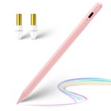 Minilabo Apple iPad Pro Kalem 2. Nesil için Stylus Kalem, Değiştirilebilir POM Uçlu Manyetik ve Avuç İçi Reddetme iPad Pro 12,9 İnç 5./6. Nesil 2022 Kalem için Aktif Stylus Kalem, Pembe