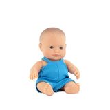 Miniland Mf And M Caucasian Boy Baby Doll Oyuncak Bebek 21 Cm