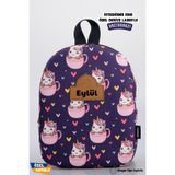 minilee children's happiness [İSTEDİĞİNİZ İSMİ YAZIYORUZ] - Sevimli Unicorn 0-8 Yaş - Çocuk Anaokulu, Kreş Sırt Çantası