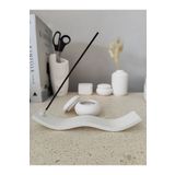 Minima Art Studio Tealigth Mum Kavanozu Tütsülük Seti Mum Hediyeli