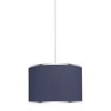 Minimal E-Ticaret Viscose 30x30x21 Gri Kumaş Avize