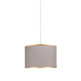 Minimal E-Ticaret Viscose 40x40x21 Vizon Bej Kumaş Avize