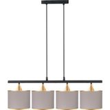 Minimal Lambent Line Maxi Plafonyer Kumaş Avize - Kum Beji