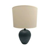 Minimal Polyester Abajur Antrasit