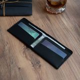 minimal X design Minimalist Cüzdan, Hakiki Deri Cüzdan, Gerçek Deri Para Cüzdanı, Kağıt Para Cüzdanı, Kaliteli Cüzdan, İnce Cüzdan (Siyah)