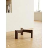 Minimalist Ahşap Saksı Standı, 20X10 Cm, Dekoratif Tasarım