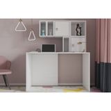 Minimalist Çalışma Masası, Tasarım Beyaz