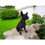 Minimalist Chihuahua Heykeli modern dekoratif obje figür 15 cm