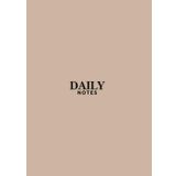 Minimalist Daily Notes Bullet Journal: Matte Finish Dotted Notebook