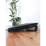 Minimalist Laptop Standı Ergonomik Açılı Tasarım - Siyah