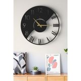 Minimalist Tasarım Duvar Saati - Modern Dekorasyon Için 48CM Büyük Boy