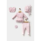 Minimay Baby Hastane Çıkışı Bebektakımı - 0 - 3 Ay - 01P-Pembe