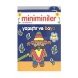 Miniminiler Lacivert Kitap Yapıştır ve Boya - Ballon Media
