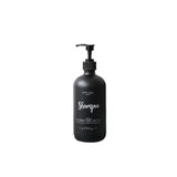 Miniminti Siyah Cam Şampuan Şişesi - 500 ml (Shampoo)