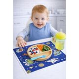 Minimono Bebekler Için Tek Kullanımlık Beslenme Örtüsü - 30’lu Paket (30X45 Cm) - Kullan At Placemat - Lacivert - Mavi