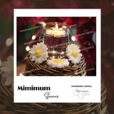 Minimum Stories Yüzen Mum Papatya 3 Lü Dekoratif Mum Seti - 3 Adet