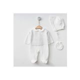 Minimus Kız Bebek Yenidoğan Pamuklu Hastane Çıkışı Daisy Tüllü Tulum Şapka Eldiven Mevlüt Ve Özel Gün Takım