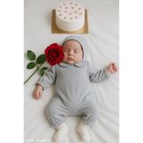 Minimus Yeni Doğan Erkek Bebek Tulum Hastane Çıkışı Özel Gün Takım Mevlüt Babyshower Düğün Nişan Hediye