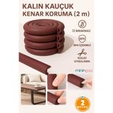Miningaa 2 Metre Mobilya Kenar Koruyucu Çocuk Güvenliği Köşe Bebek Çocuk Koruma Seti Ve Darbe Önleyici