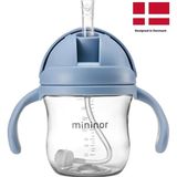 Mininor Tritan Alıştırma Bardağı 220 ml - Nordic Sky Blue (3 Adet)
