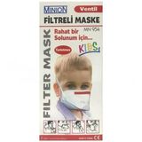 Minion Filtreli MN954 Ventilli Çocuk Maske Tekli