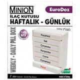 Minion İlaç Kutusu Haftalık & Günlük